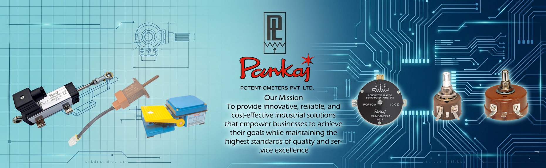 Welcome to Pankaj Potentiometers